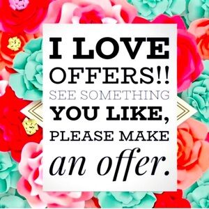 Make Me An Offer ❤️🧡💛💚💙